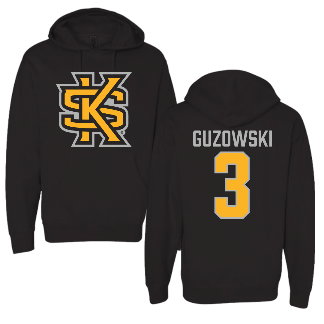 Kennesaw State University Softball Black Hoodie - #3 Ava Guzowski