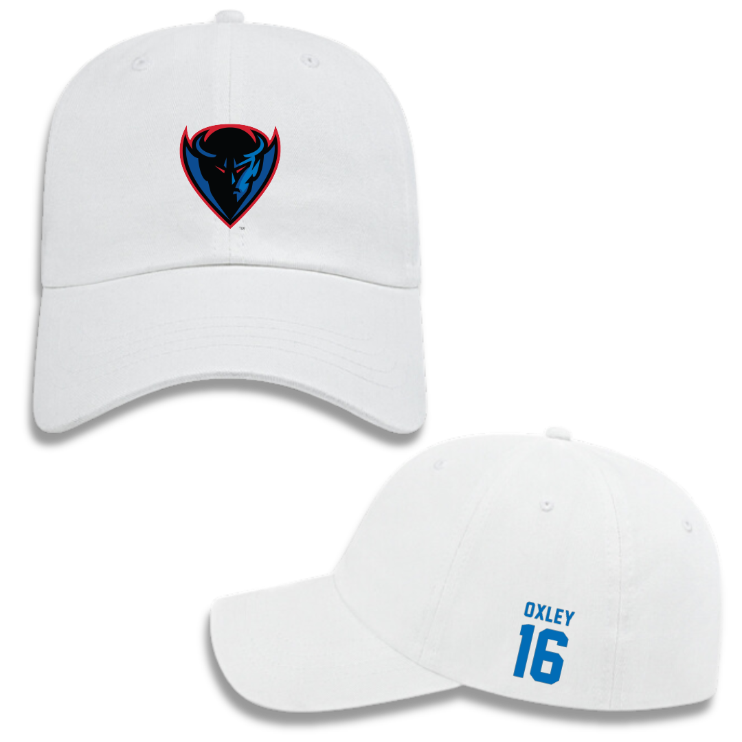 DePaul University Volleyball (W) White Hat - #16 Katelynn Oxley