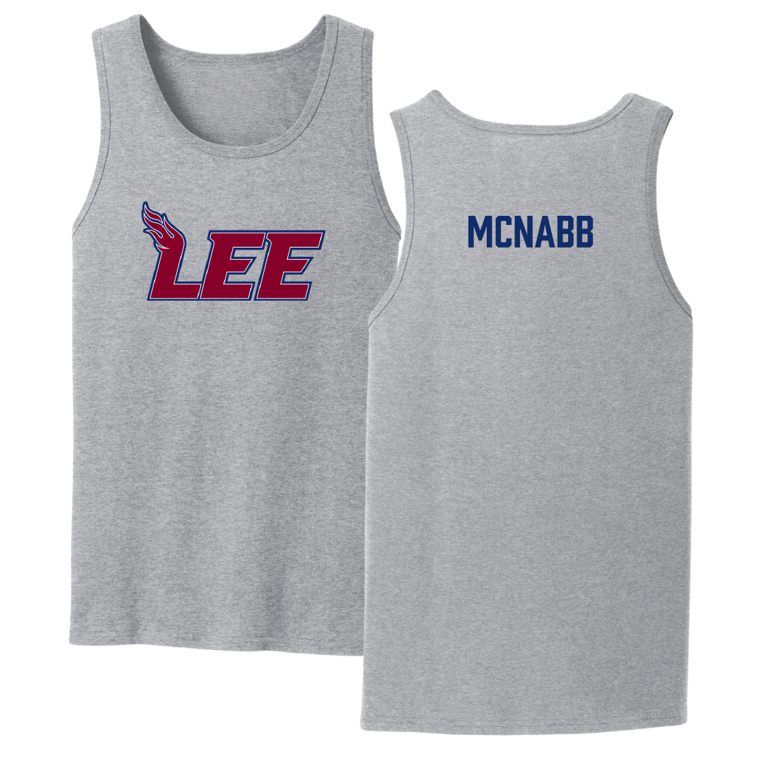 Lee University Golf Sport Gray Tank Top - Bennett McNabb