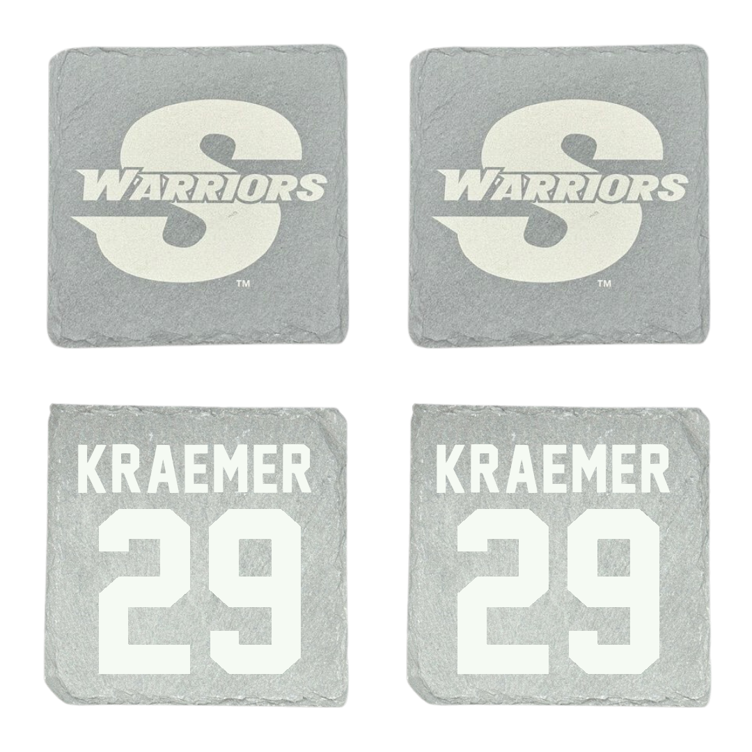 Stanislaus State Soccer (W) Stone Coaster (4 Pack)  - #29 Julia Kraemer