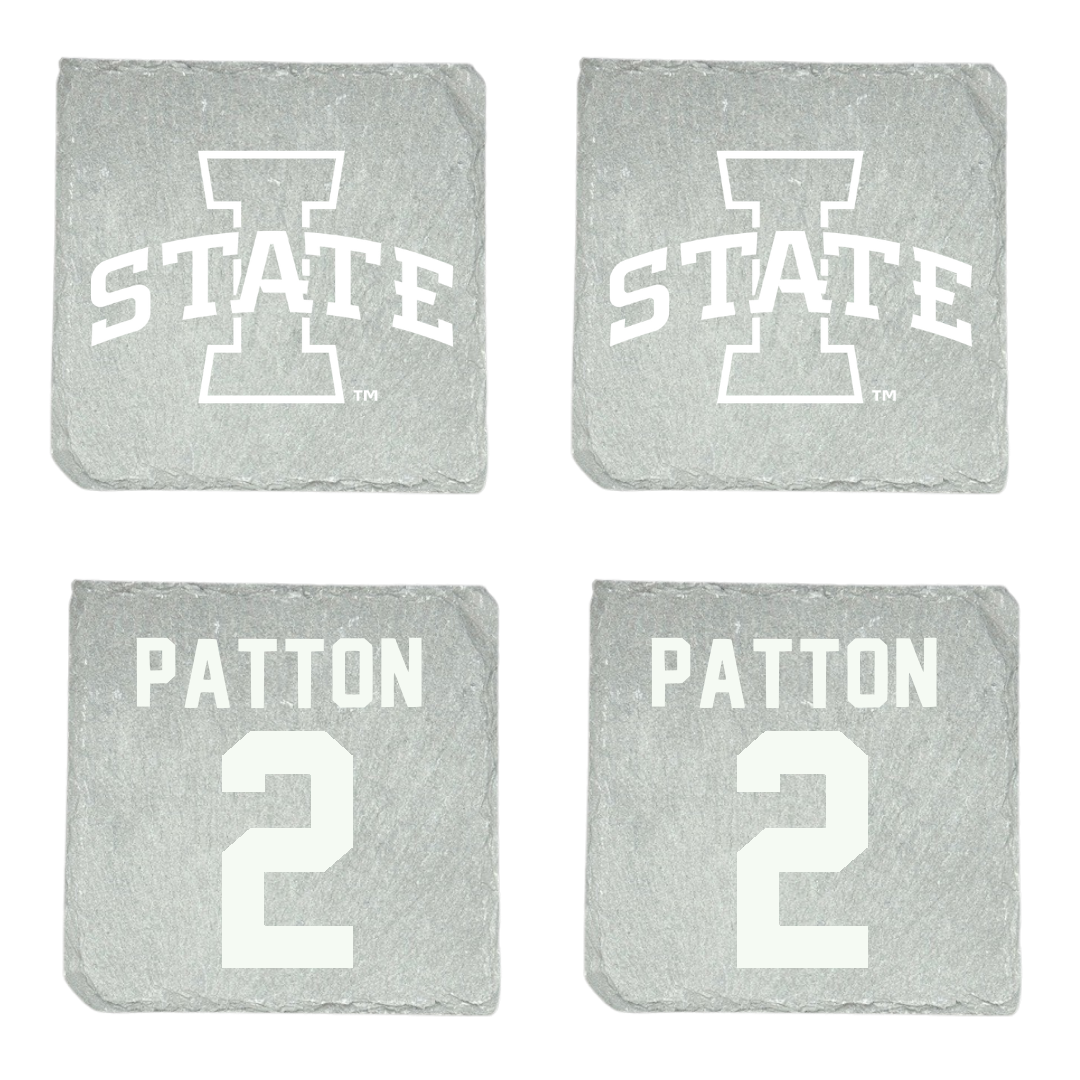 Iowa State University Football Stone Coaster (4 Pack)  - #2 Jamison Patton
