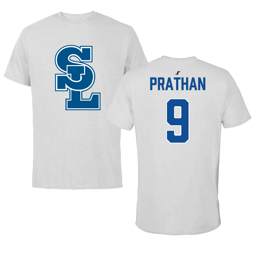 Salt Lake Community College Softball Light Gray Performance Tee - #9 Jazmine Prathan