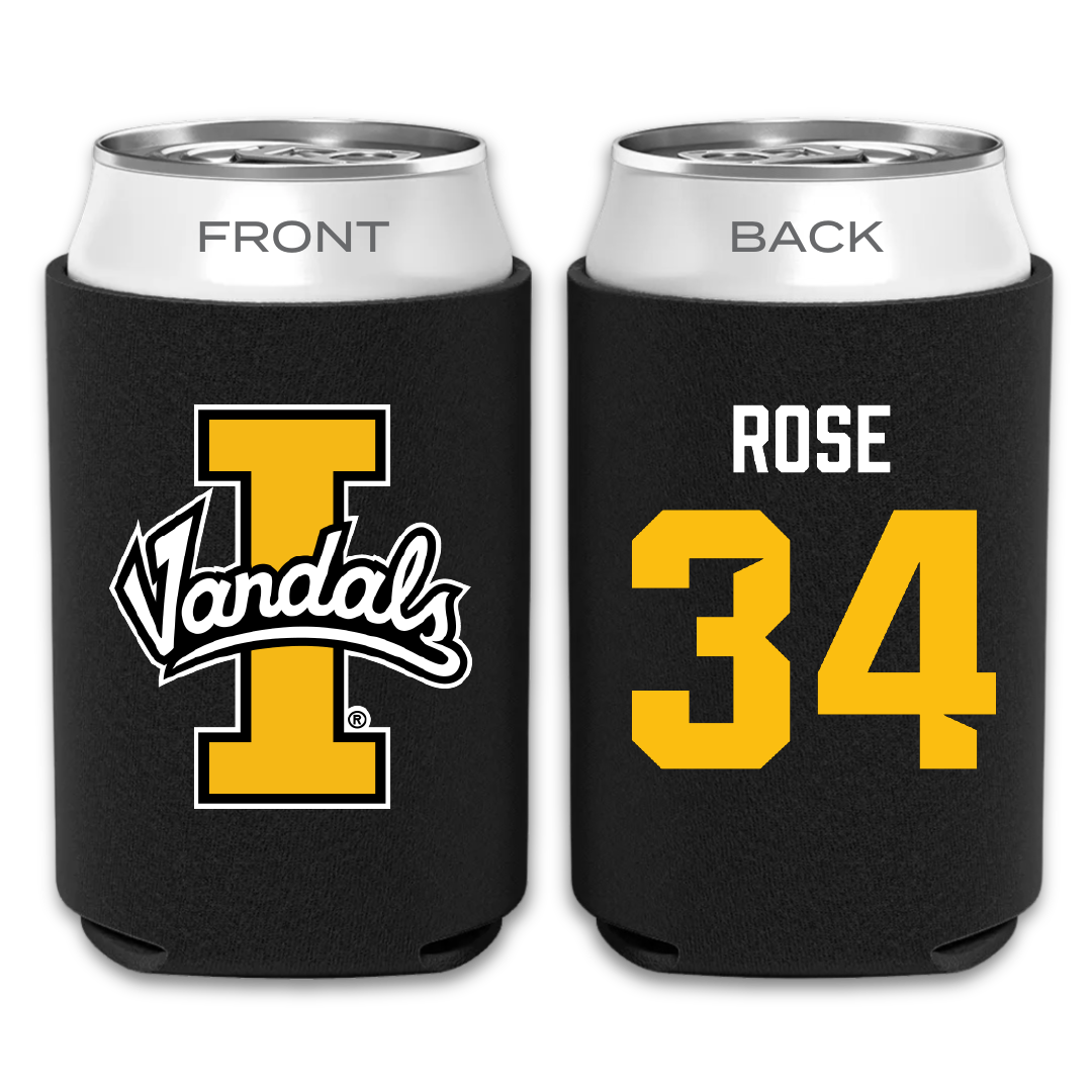 University of Idaho Basketball Black Can Cooler - #34 Kyson Rose