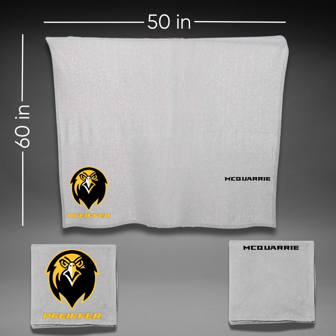 Pfeiffer University Golf (M) Gray Blanket - Ryan McQuarrie
