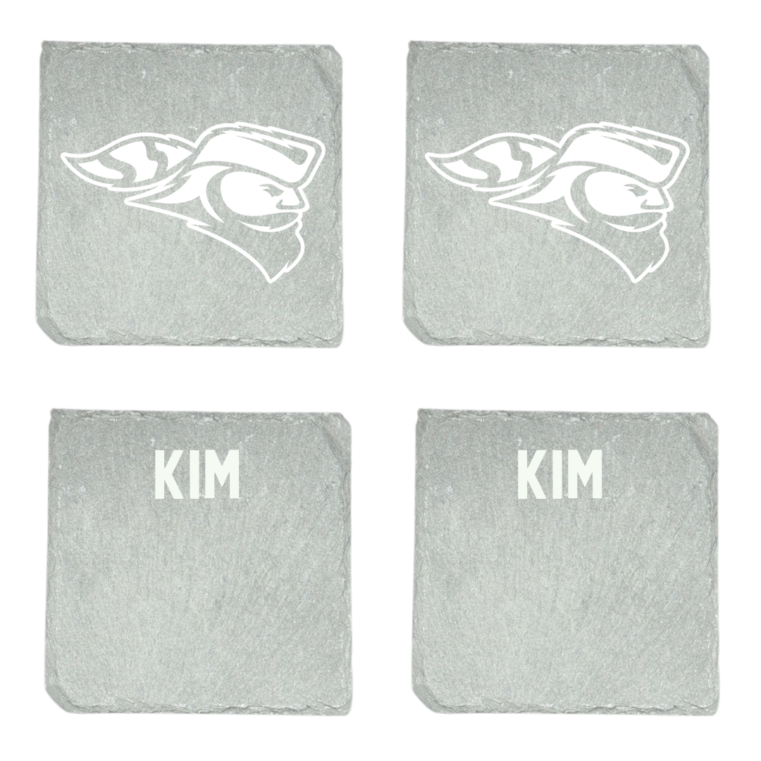 Carroll University TF and XC Stone Coaster (4 Pack)  - Mia Kim