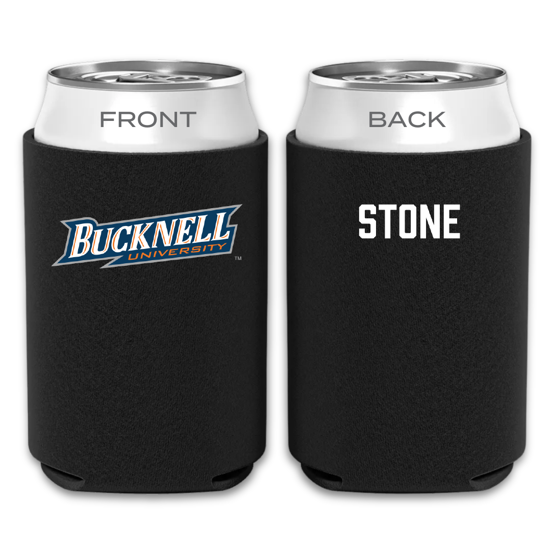 Bucknell University Cheer Black Can Cooler - Ava Stone