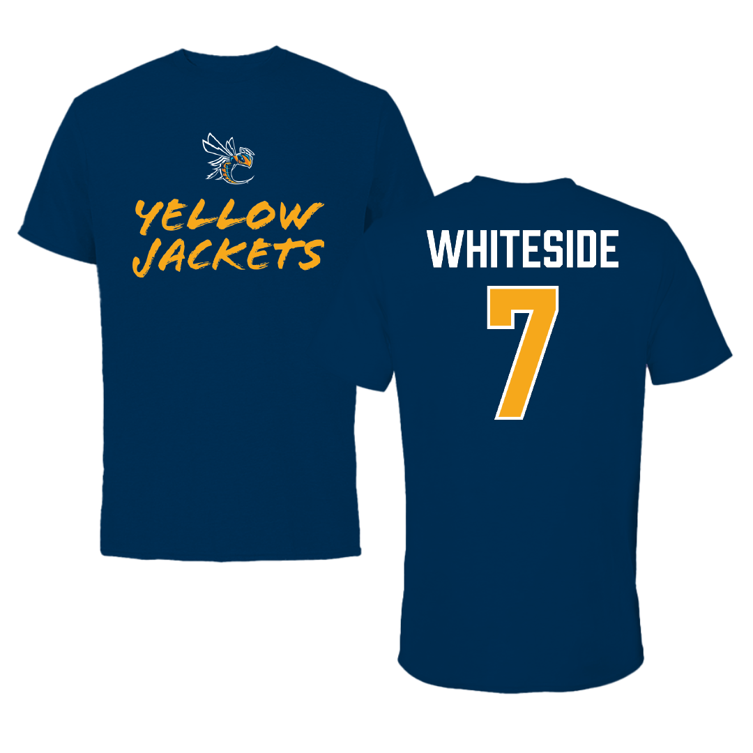 Cedarville University Basketball (M) Navy General Tee - #7 Jonathan Whiteside
