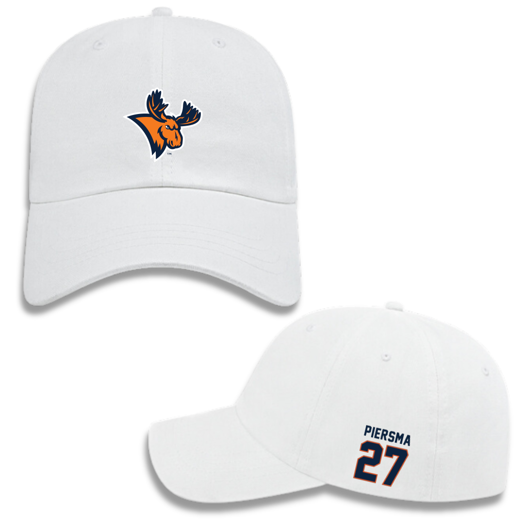 Utica University Soccer (W) White Hat - #27 Amber Piersma