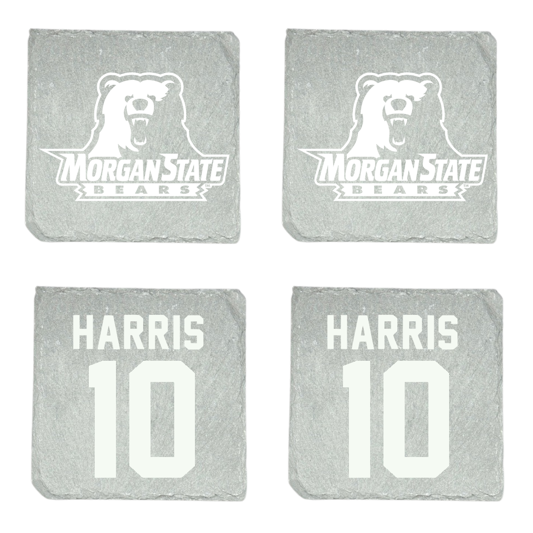 Morgan State University Acrobatics Tumbling Stone Coaster (4 Pack)  - #10 Janae Harris