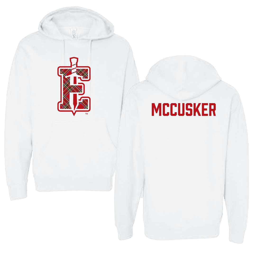 PennWest Edinboro TF and XC White Hoodie - Shea McCusker