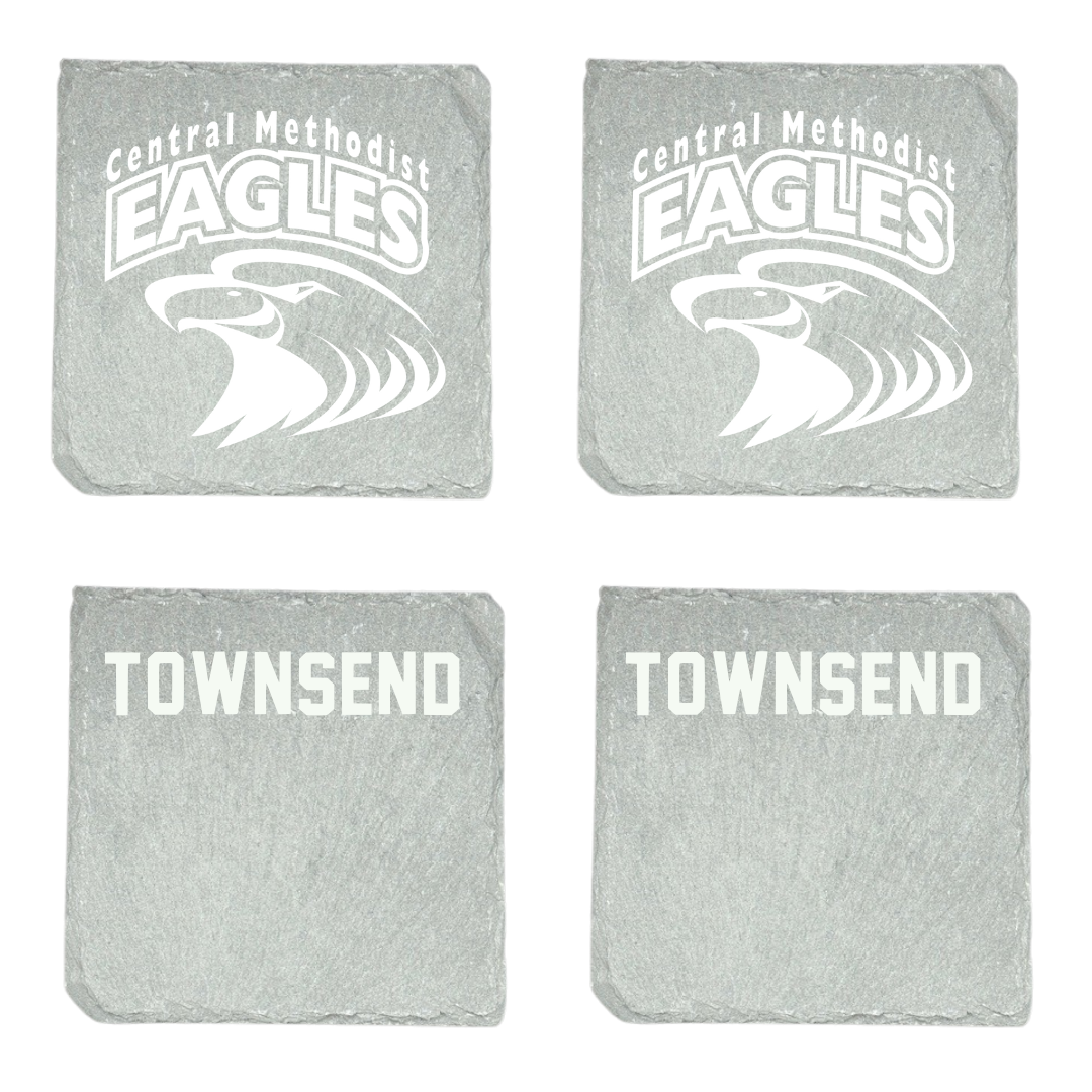 Central Methodist University Softball Stone Coaster (4 Pack)  - Rebecca Townsend