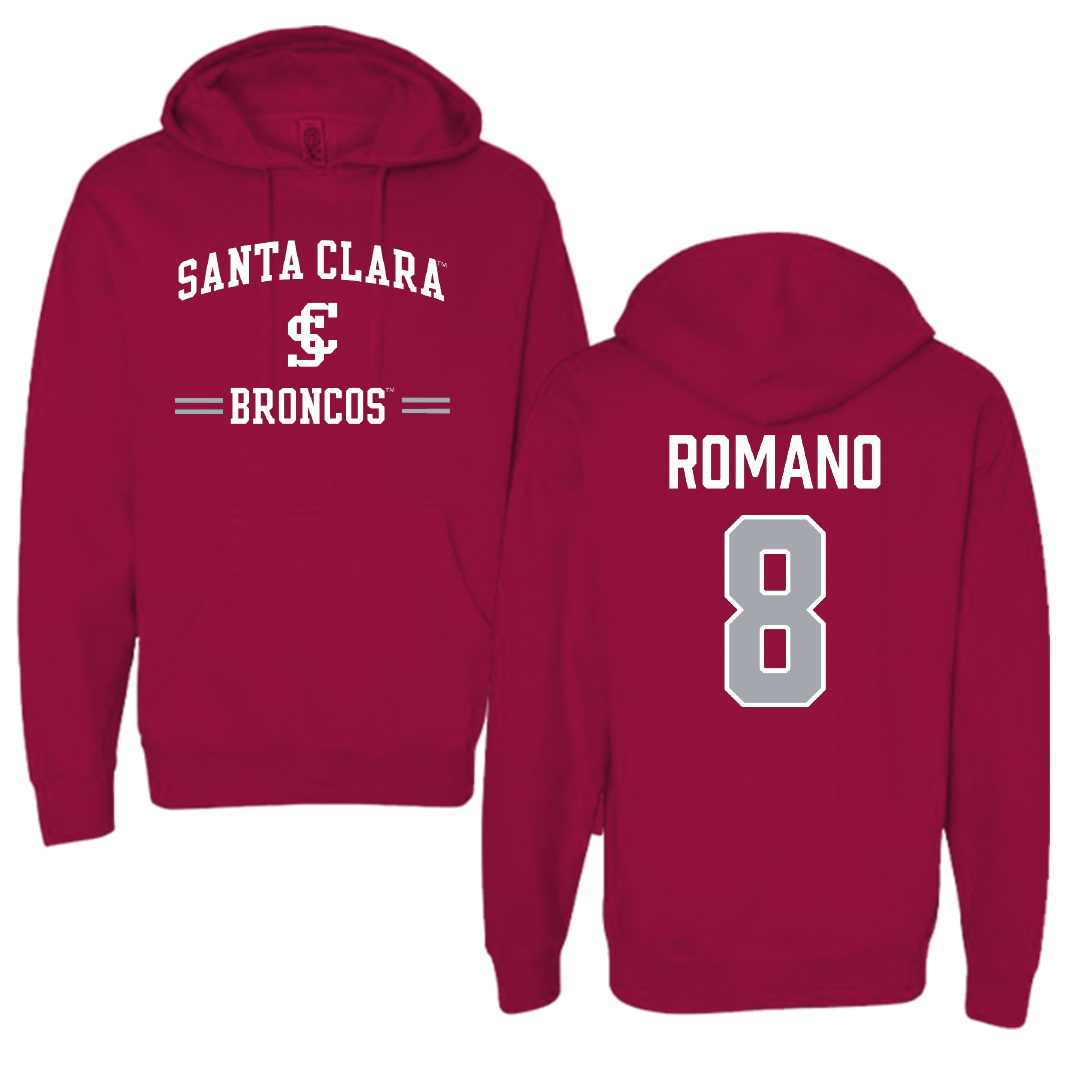 Santa Clara University Water Polo (W) Cardinal General Hoodie - #8 Hailey Romano