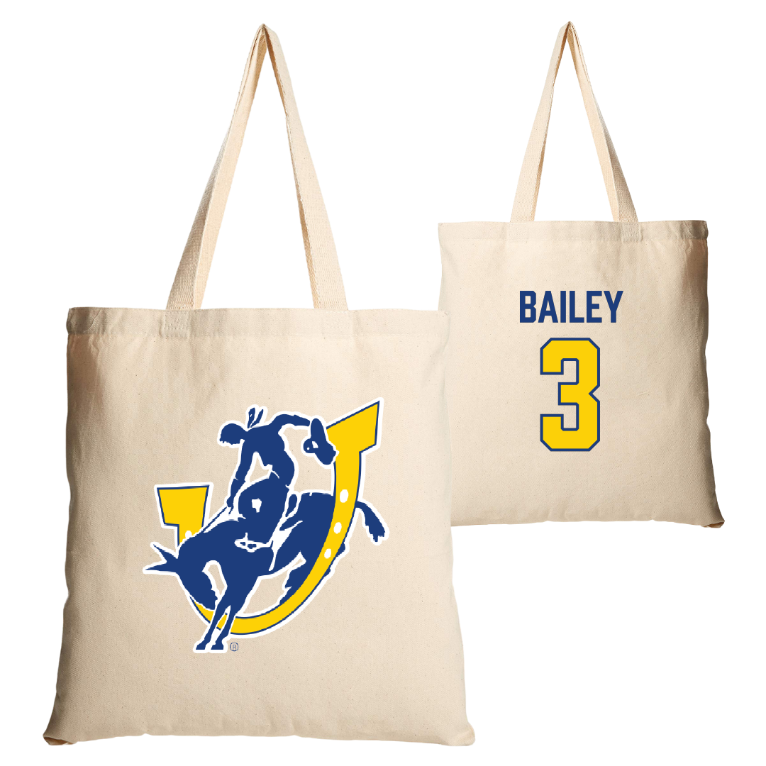 Southern Arkansas University Softball Tan Canvas Tote Bag - #3 Emalea Bailey
