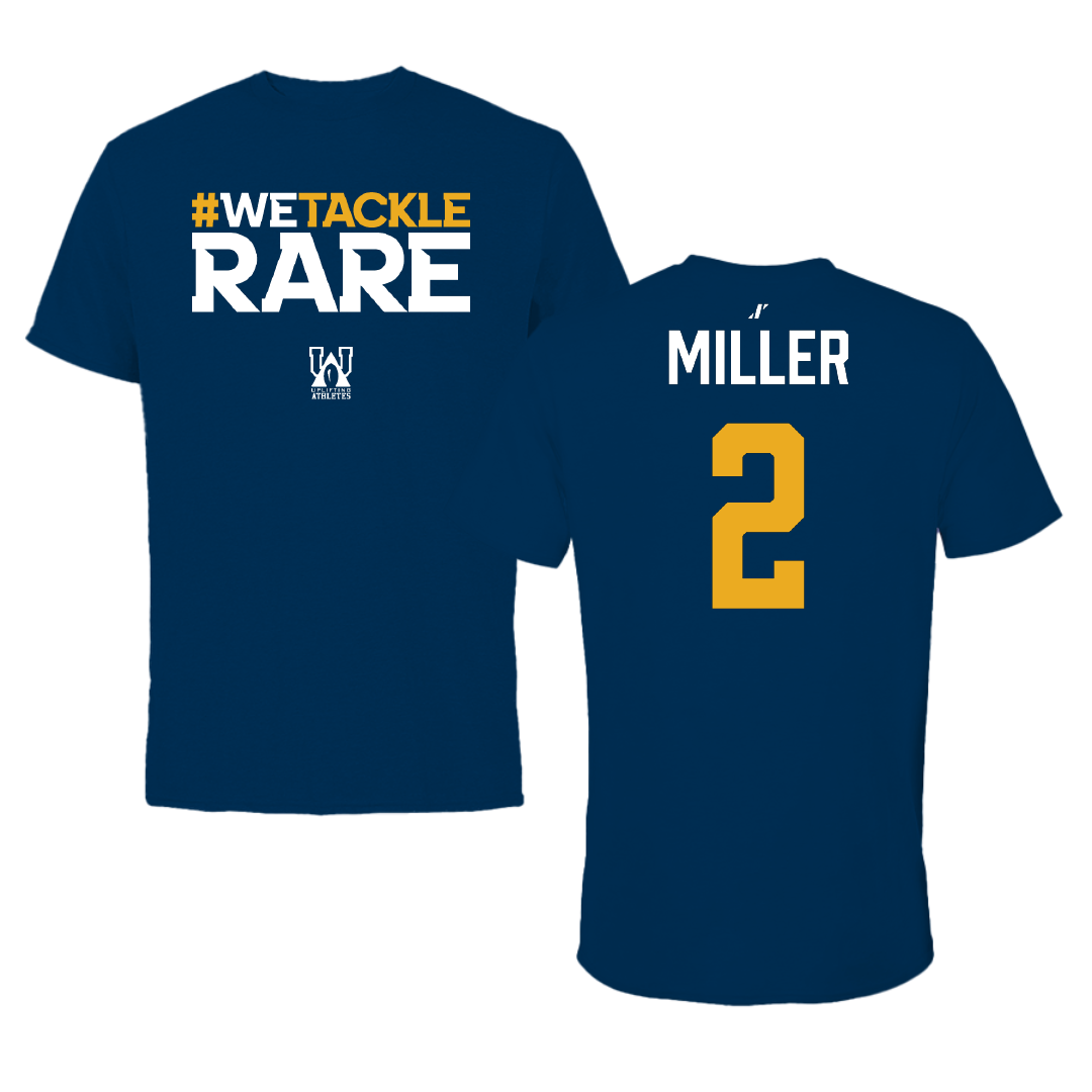 Soccer (W) Navy Uplifting Athletes Tee - #2 Samantha Miller