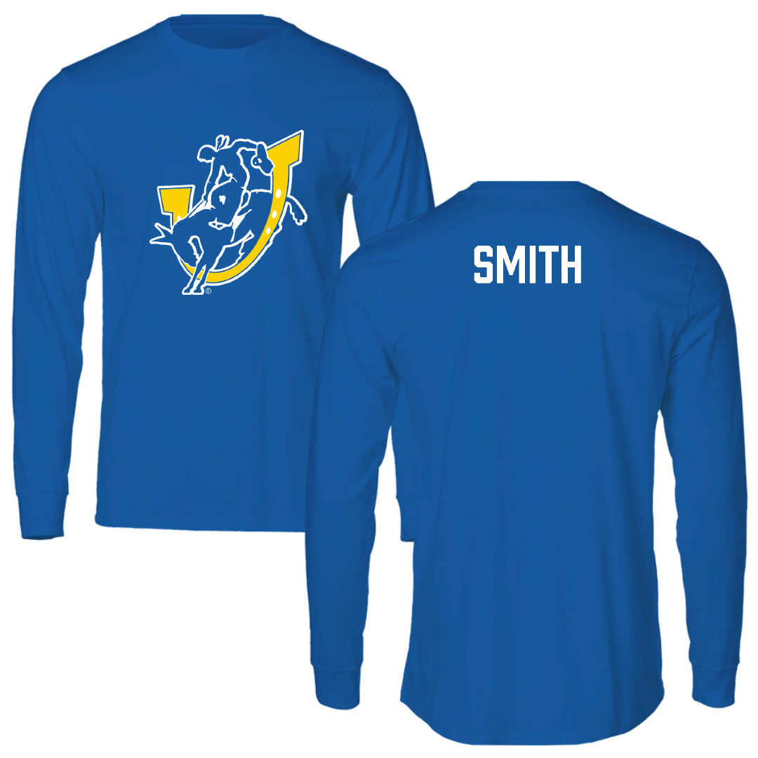 Southern Arkansas University TF and XC Blue Performance Long Sleeve - Gary Smith