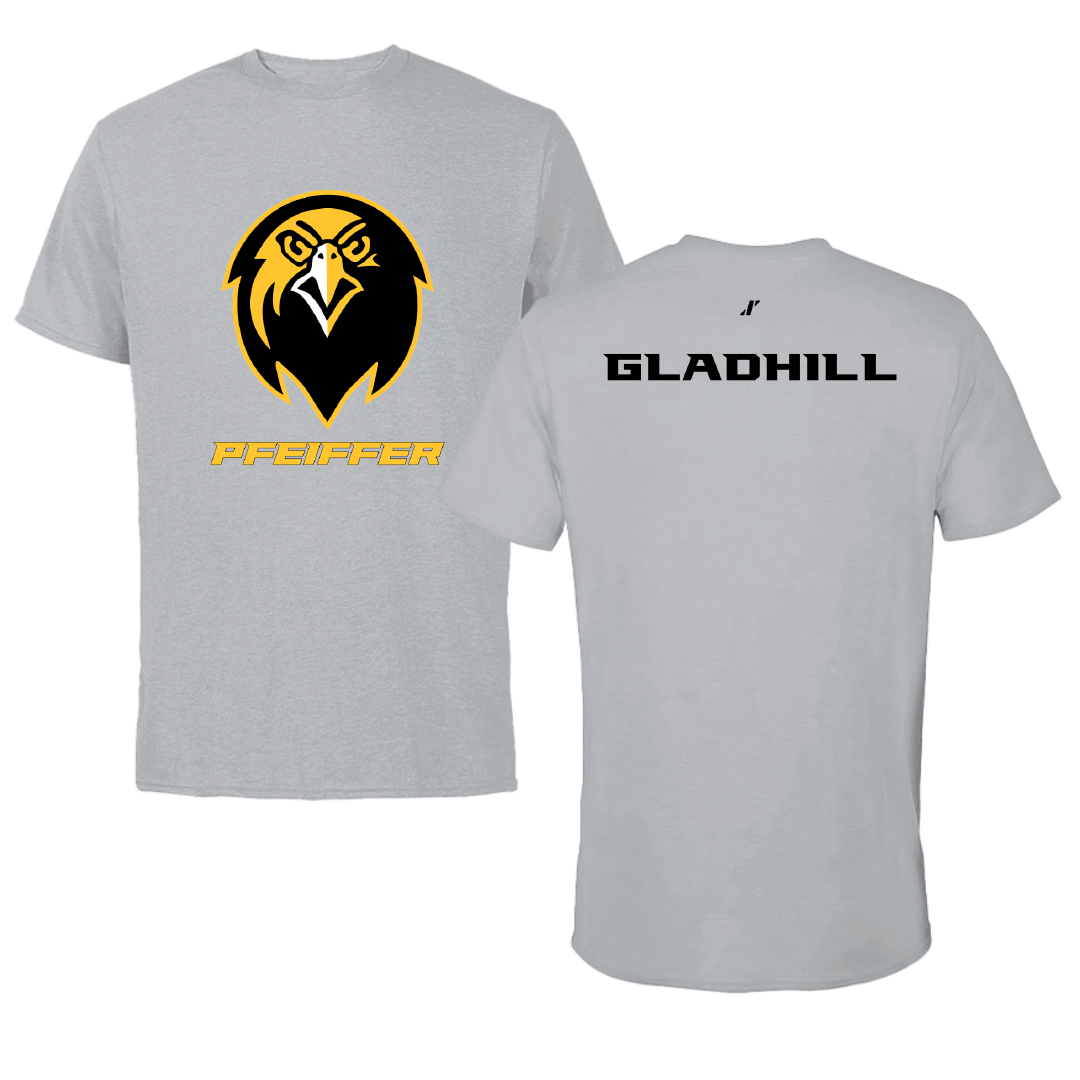 Pfeiffer University Golf (M) Sport Gray Tee - Brayden Gladhill