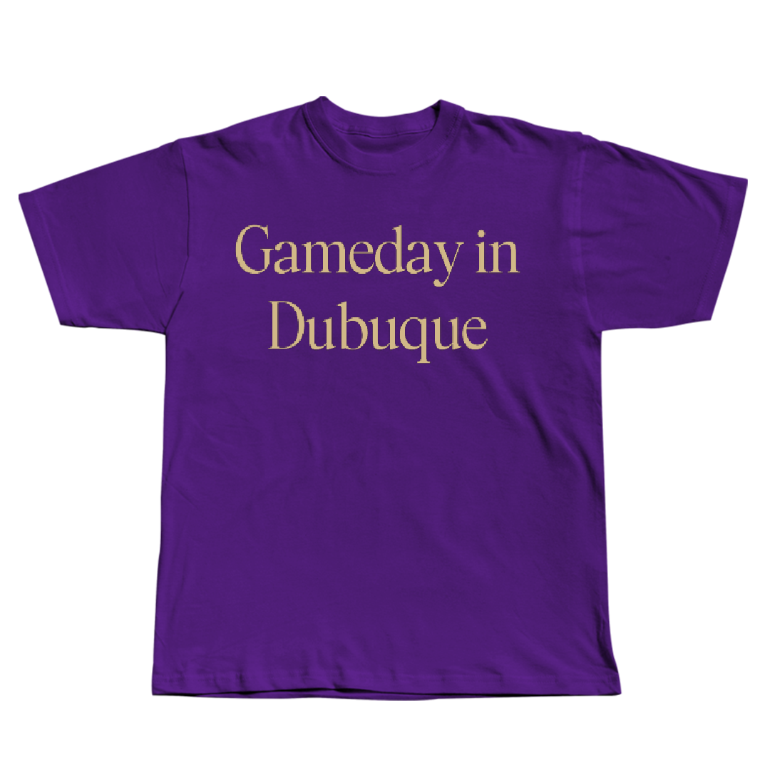 Loras College TF and XC Purple Gameday Tee - Steve Edwards