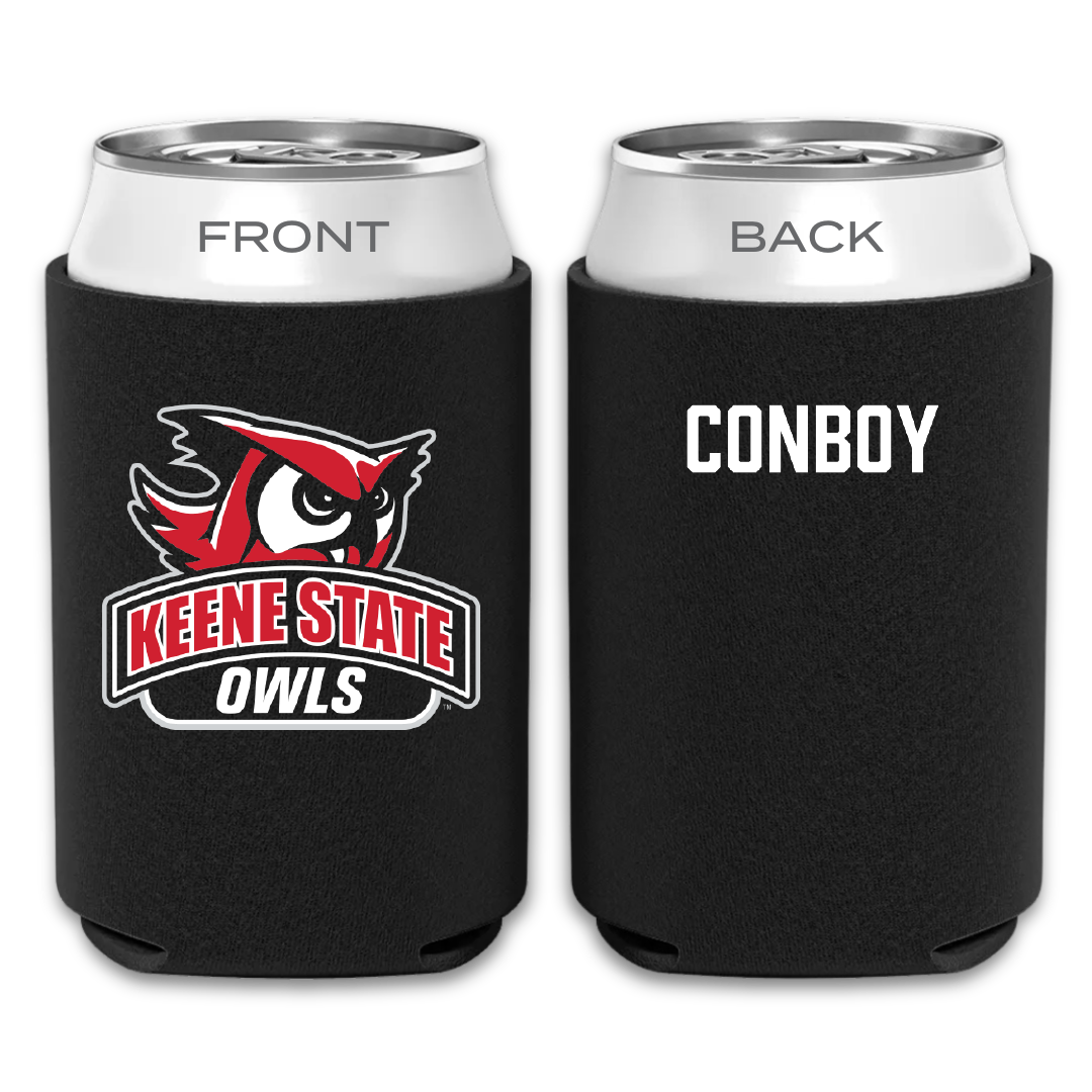 Keene State College TF and XC Black Can Cooler - Logan Conboy