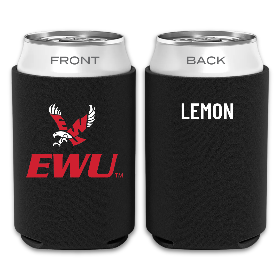 Eastern Washington University TF and XC Black Can Cooler - Marcus Lemon