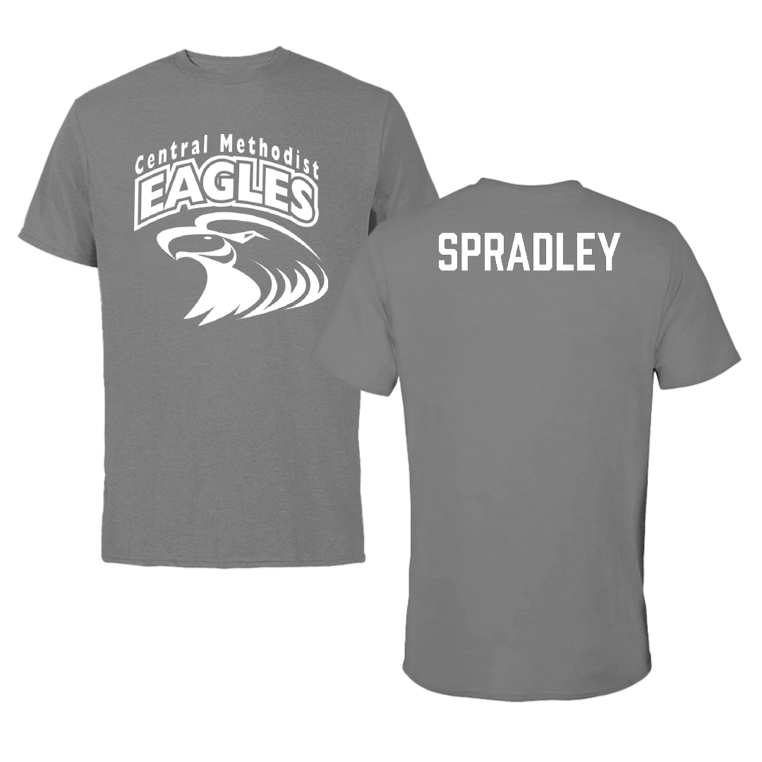 Central Methodist University TF and XC Dark Gray Tee - Stephen Spradley