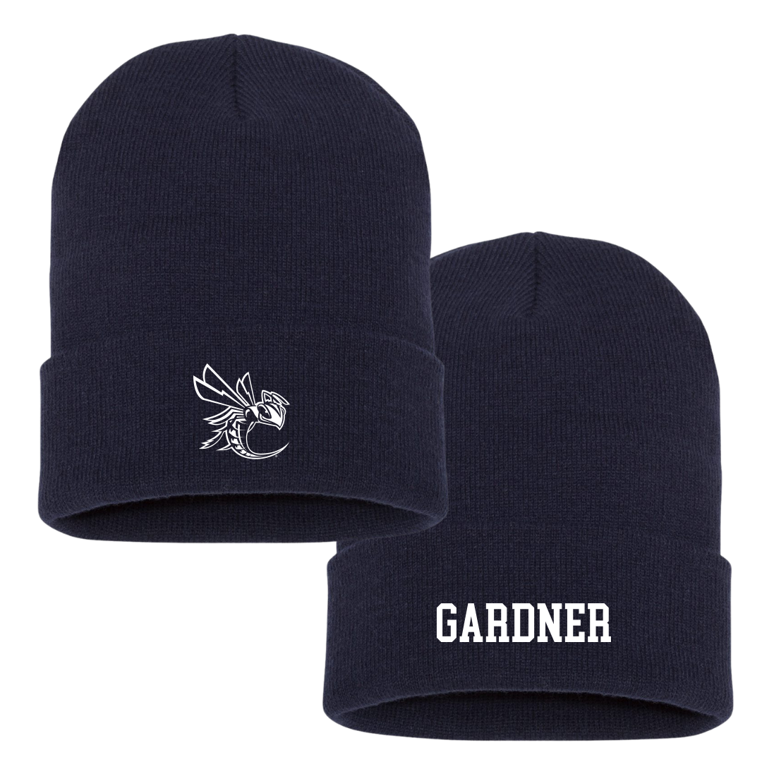 Cedarville University Softball Navy Beanie - #6 Anna Gardner