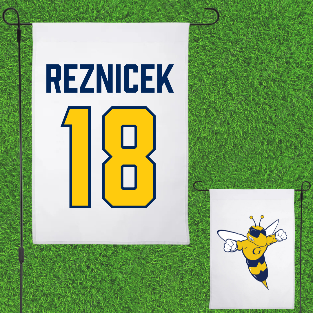Graceland University Volleyball (W) White Garden Flag - #18 Faith Reznicek
