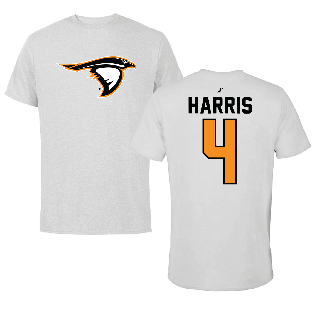 Anderson University (Indiana) Football Light Gray Performance Tee - #4 Khem Harris