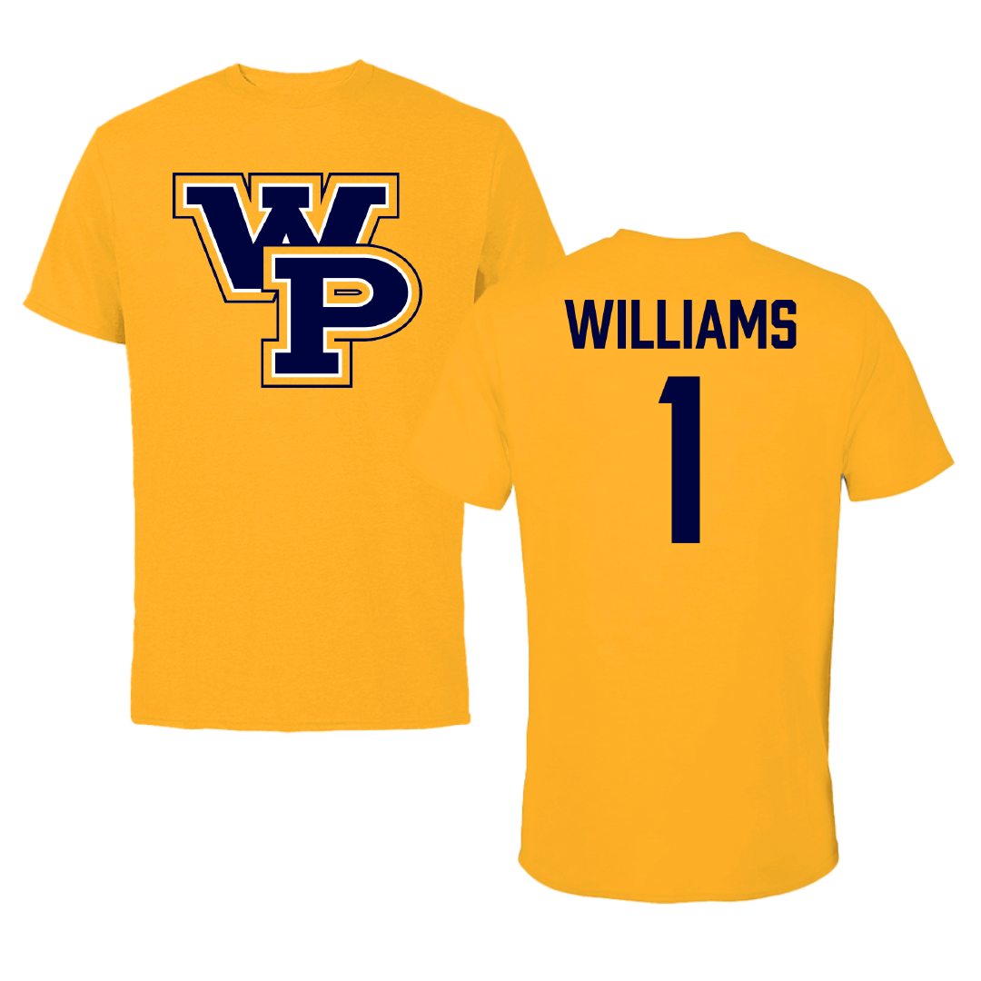 William Penn University Basketball (M) Gold Tee - #1 Dezmond Williams