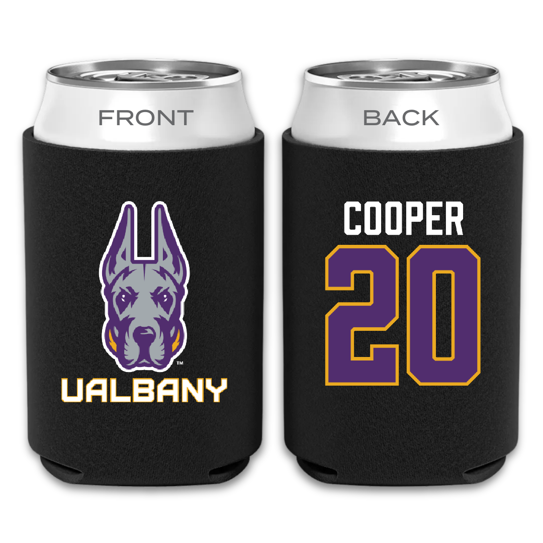 University at Albany Basketball Black Can Cooler - #20 Kayla Cooper