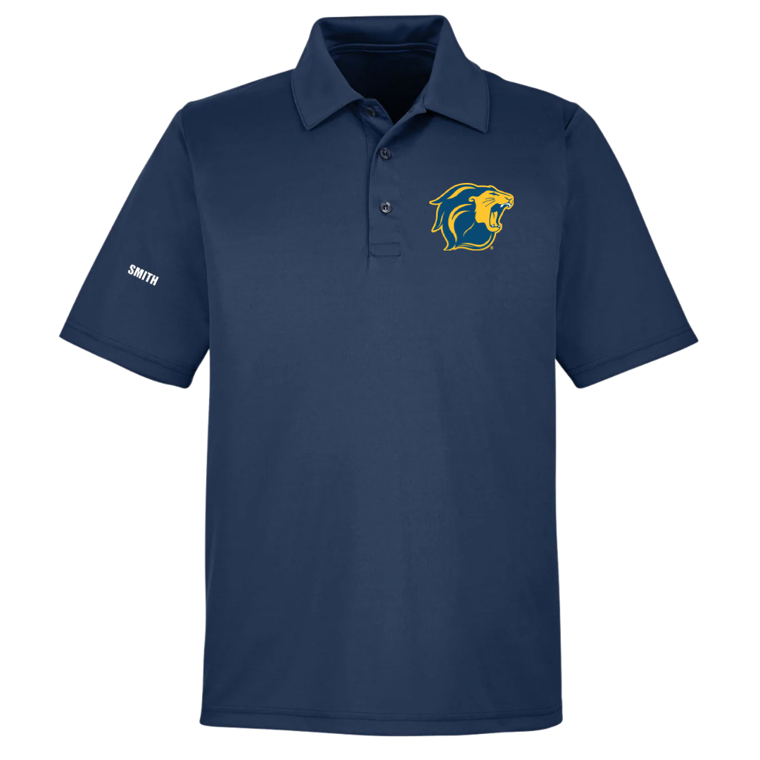 The College of New Jersey TF and XC Navy Polo - Tyler Smith