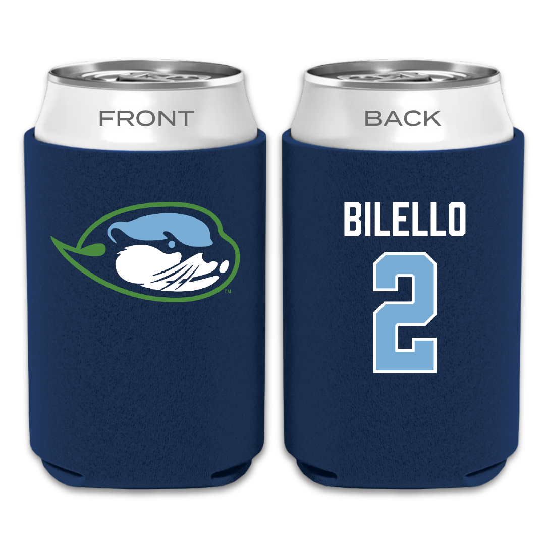 Cal State Monterey Bay Basketball Navy Can Cooler - #2 Joey Bilello