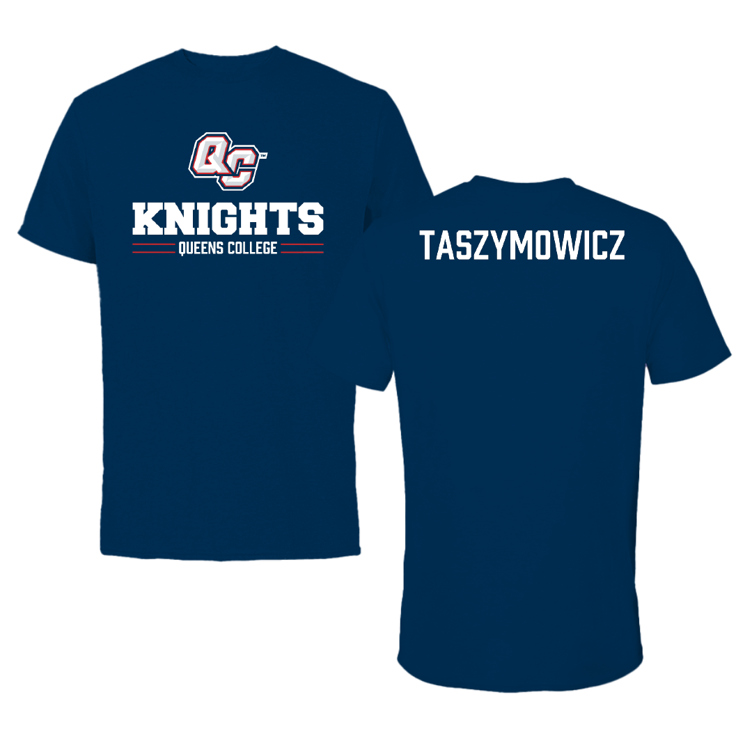 Queens College (New York) Tennis (W) Navy General Performance Tee - Kayla Taszymowicz