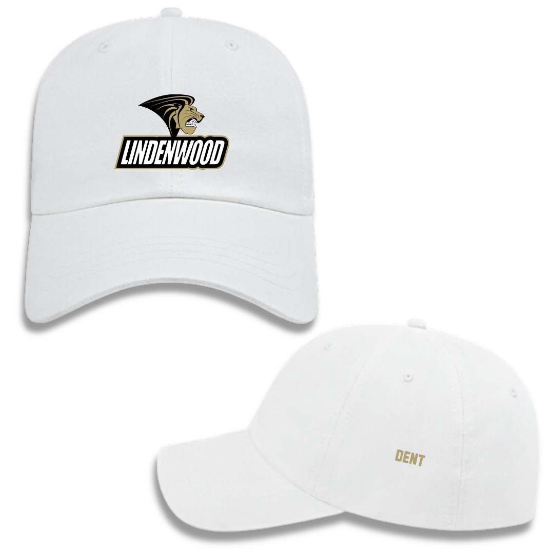 Lindenwood University Weightlifting White Hat - Spencer Dent