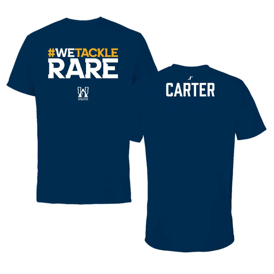 TF and XC Navy Uplifting Athletes Performance Tee - Angela Carter