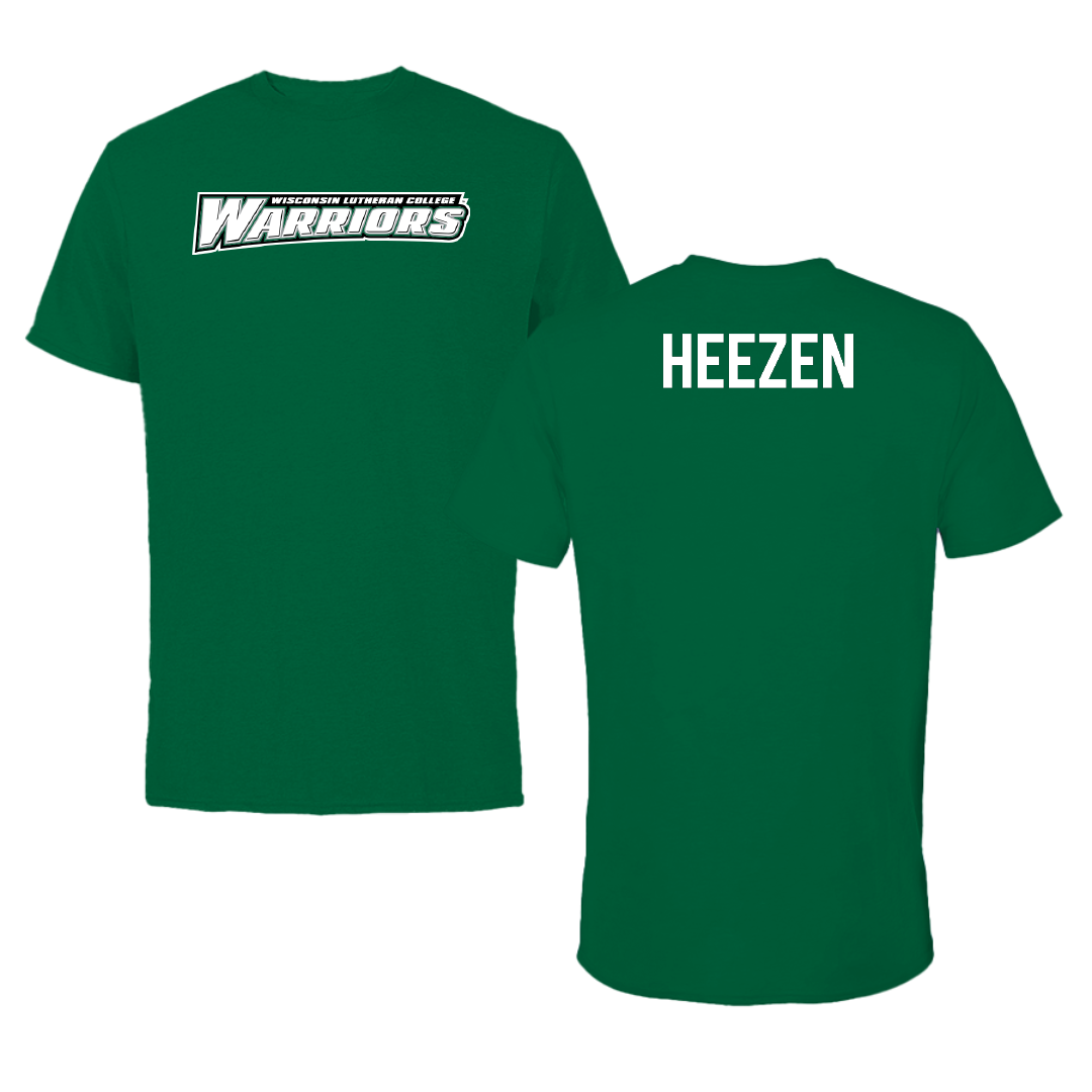 Wisconsin Lutheran College Tennis Green Performance Tee - Connor Heezen