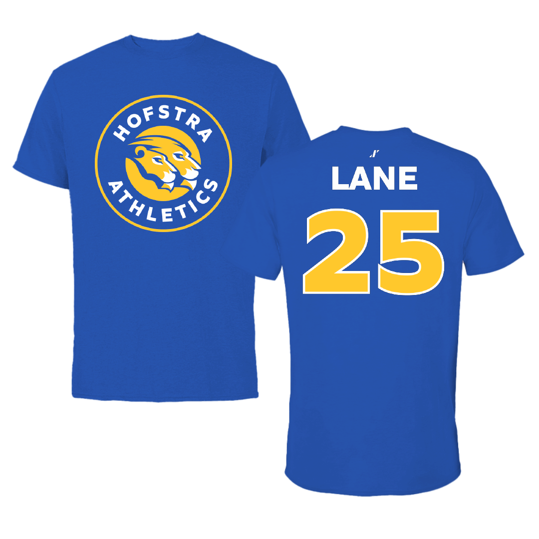 Hofstra University Baseball Blue Tee - #25 Sean Lane