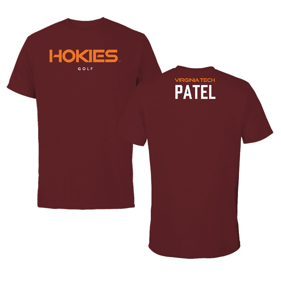 Virginia Tech Golf (M) Maroon Tee - Aiden Patel