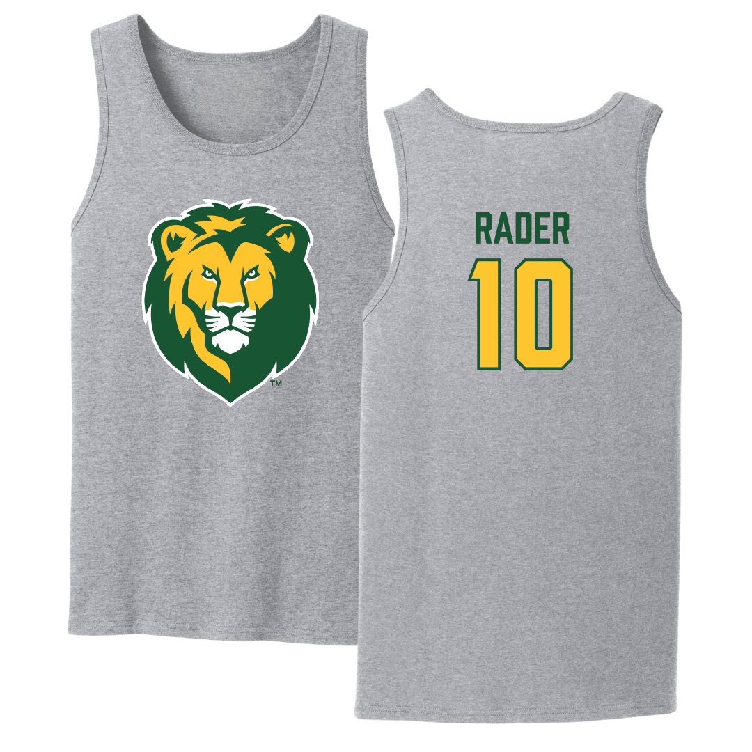Southeastern Louisiana University Baseball Sport Gray Tank Top - #10 Jeremy Rader