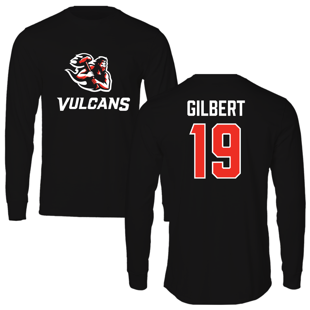 PennWest California Softball Black Performance Long Sleeve - #19 Payton Gilbert