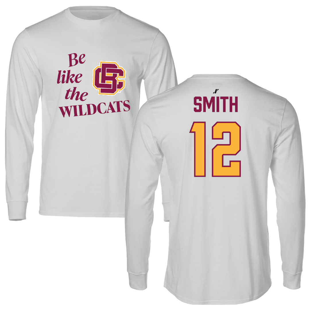 Bethune-Cookman University Softball Light Gray Be Like Us Performance Long Sleeve - #12 Serenity Smith