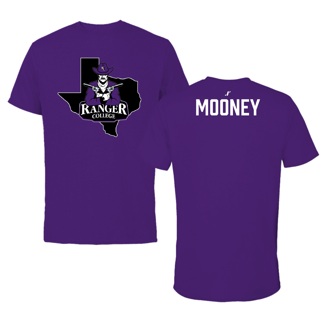 Ranger College TF and XC Purple State Performance Tee - Lawson Mooney