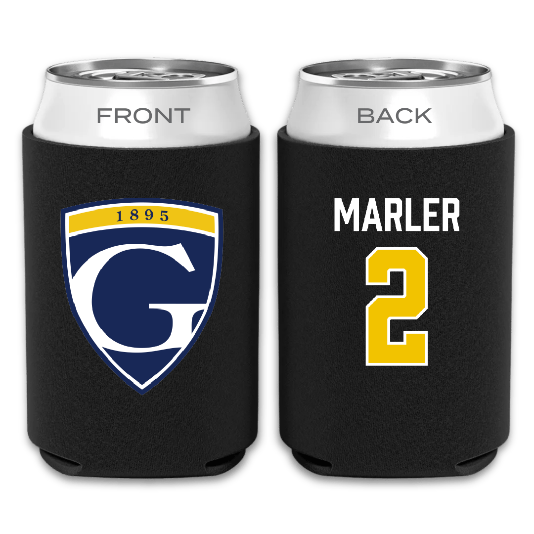 Graceland University Softball Black Can Cooler - #2 Makalah Marler