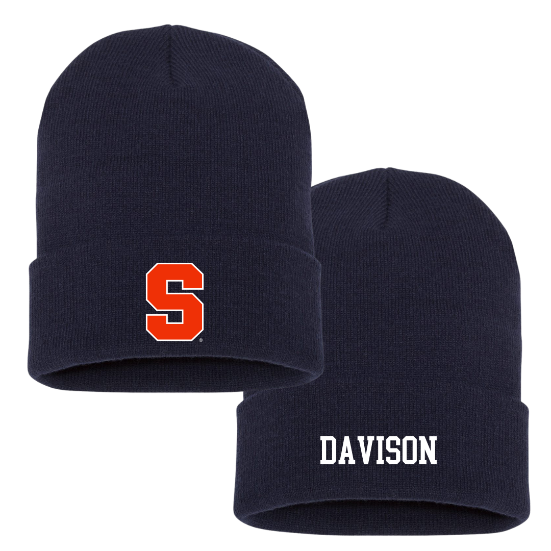 Syracuse University Softball Navy Beanie - #16 Taylor Davison