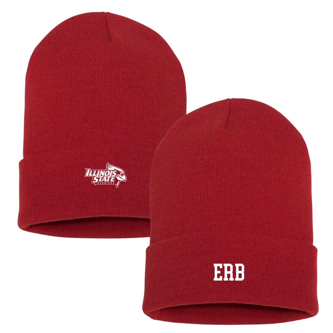 Illinois State University Cross Country Red Beanie - Grace Erb