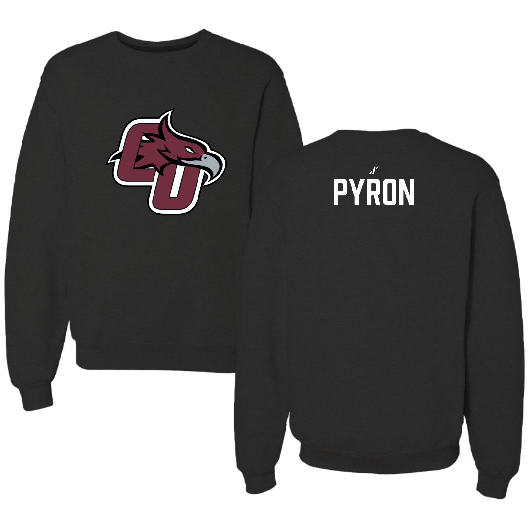 Cumberland University Wrestling (M) Black Crewneck - Anthony Pyron