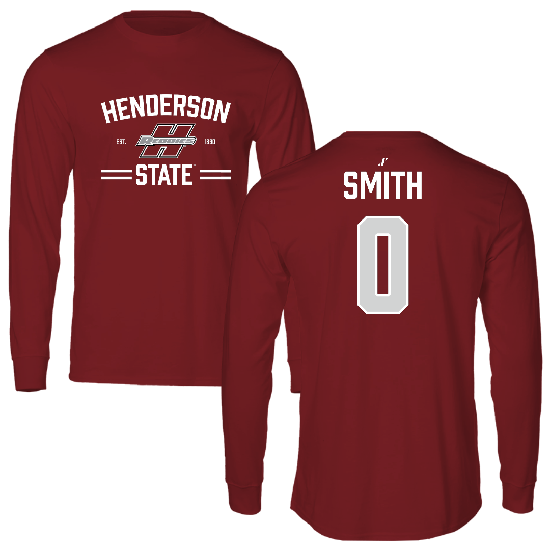 Henderson State University Volleyball Cardinal General Long Sleeve - #0 Melia Smith