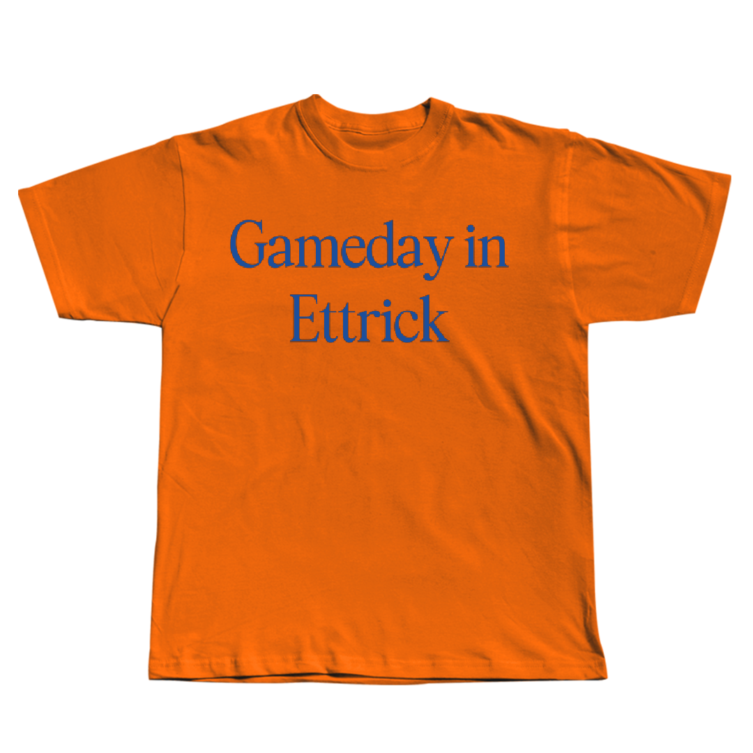 Virginia State University Baseball Orange Gameday Tee - #18 Cayden Sagers