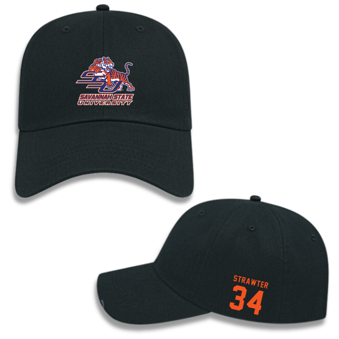 Savannah State University Basketball (M) Black Hat - #34 D’ontaye Strawter