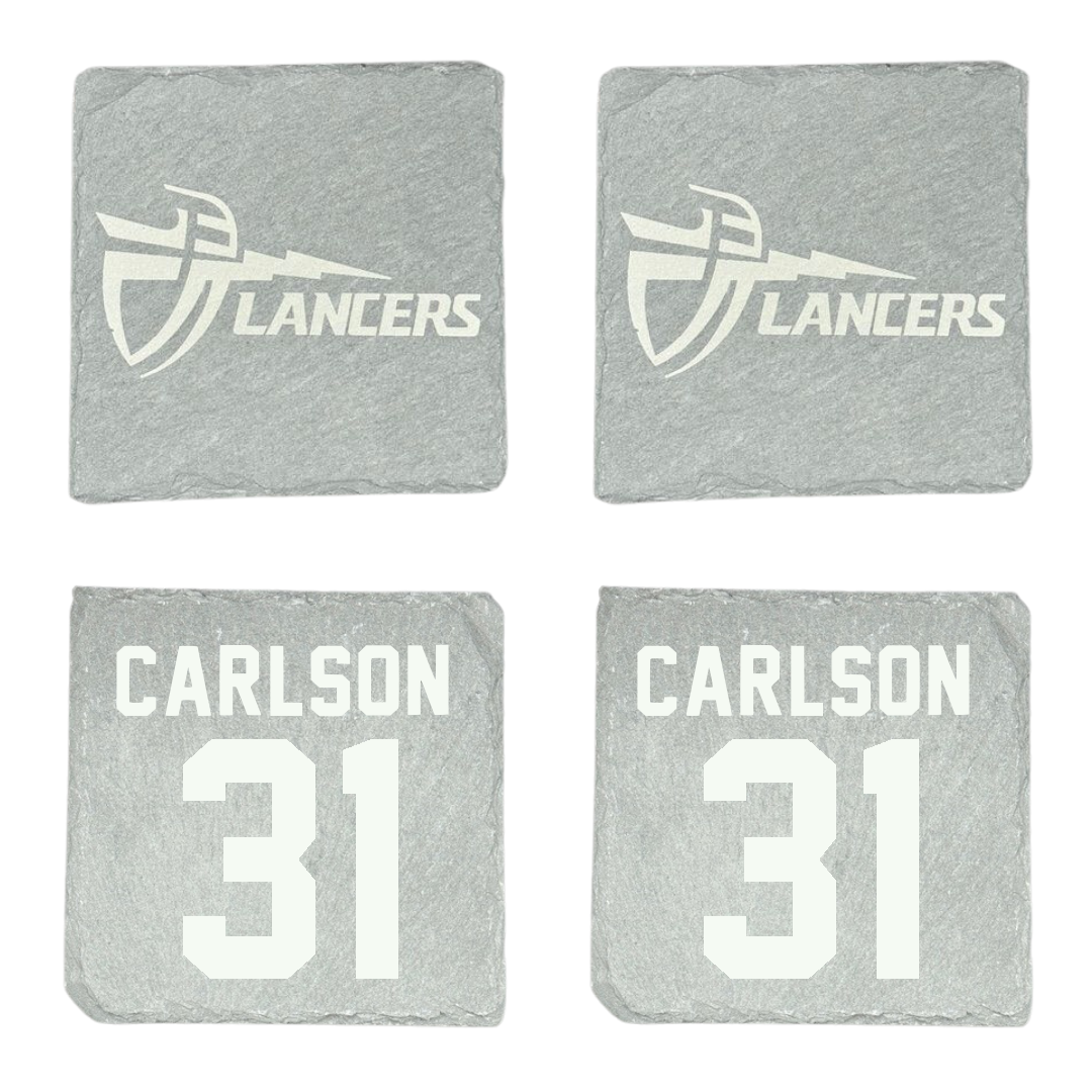 California Baptist University Baseball Stone Coaster (4 Pack)  - #31 John Carlson