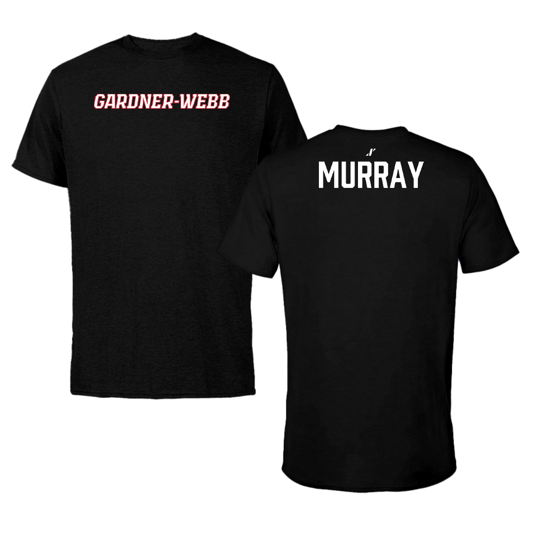 Gardner-Webb University Wrestling (M) Black Performance Tee - Luke Murray